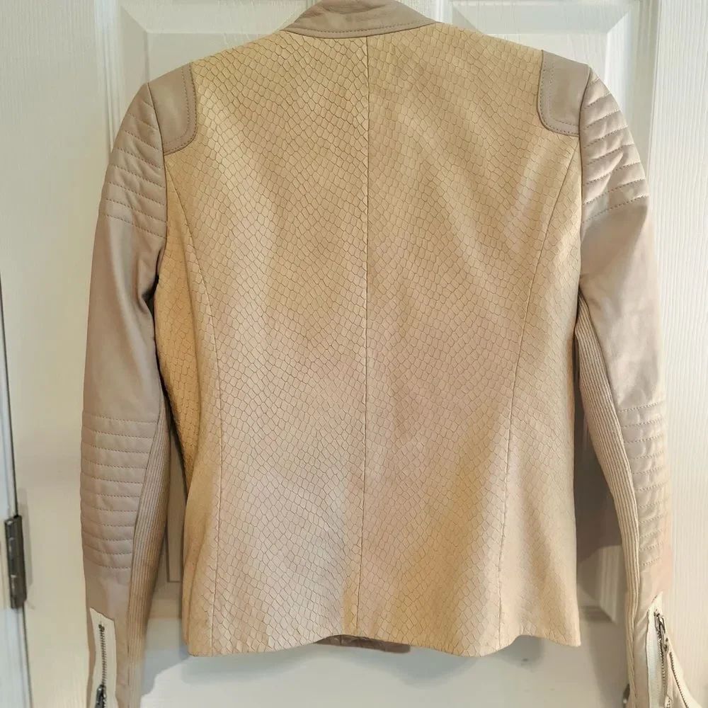 Rebecca Taylor Lamb Leather Jacket - Picture 7 of 10